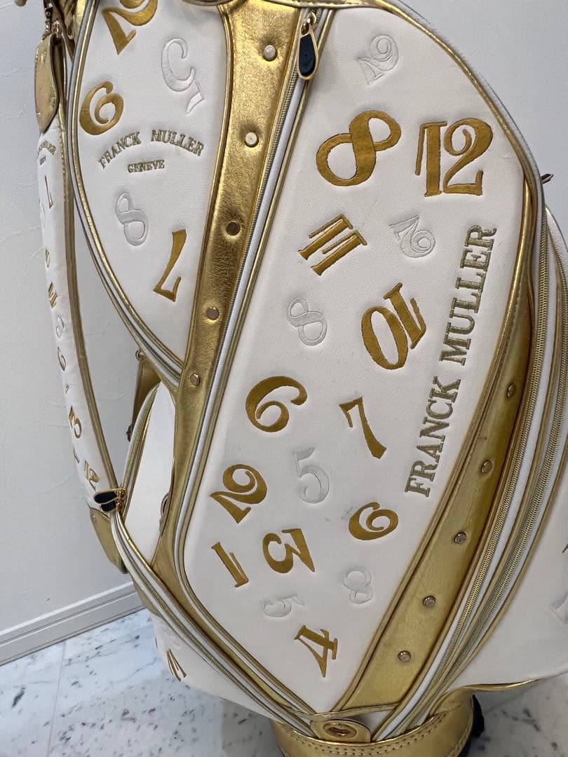 FRANCK MULLERキャディバッグ非売品/希少ゴールド（交渉可能） - メルカリ