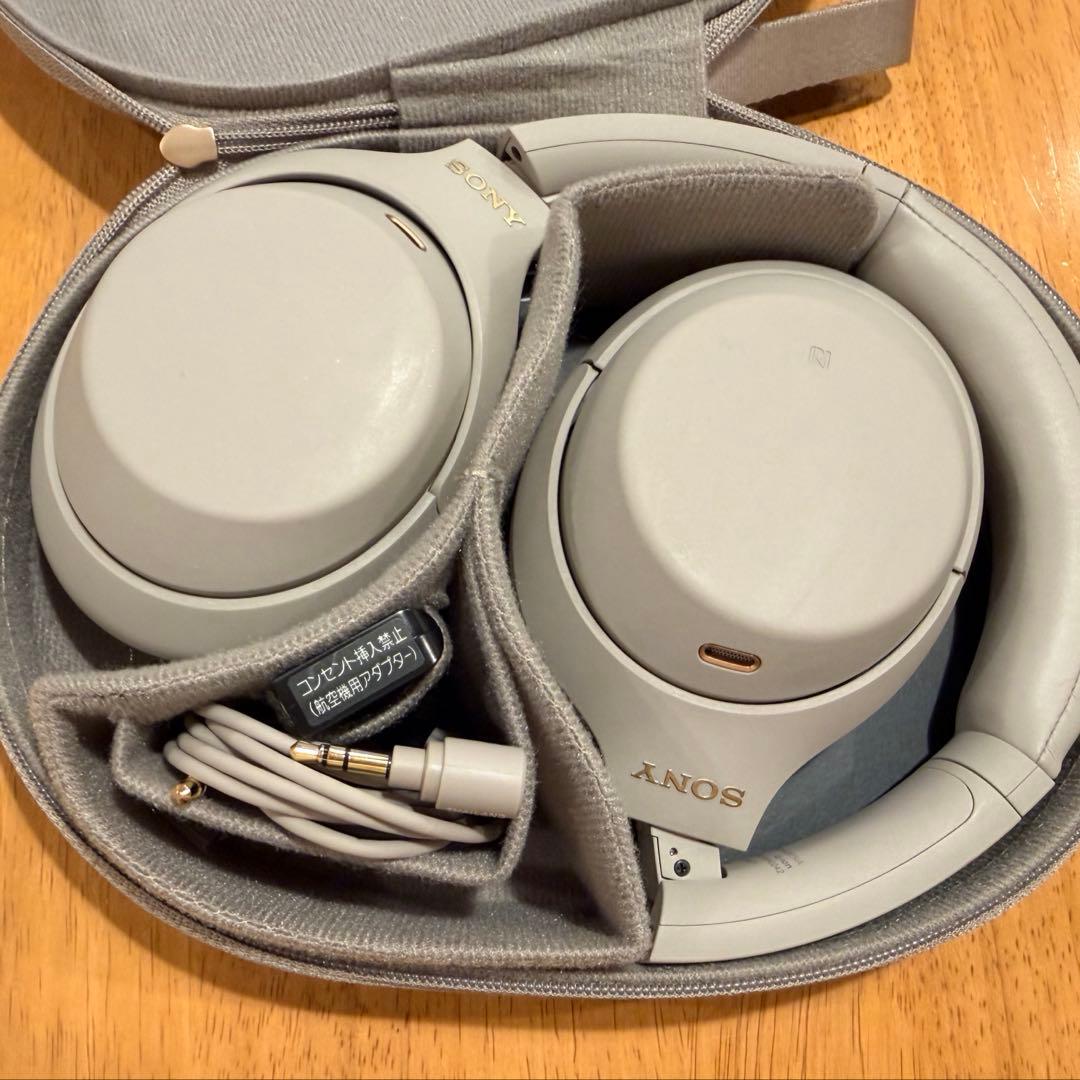 SONY WH-1000XM4 ワイヤレスヘッドホン プラチナシルバー - メルカリ
