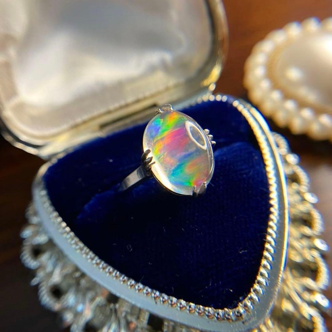 Pm ぷっくり オパール 15号 4.6g 指輪