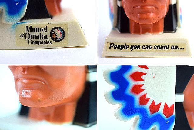 80’s Mutual of Omaha ビンテージ 貯金箱 アドバタイジング