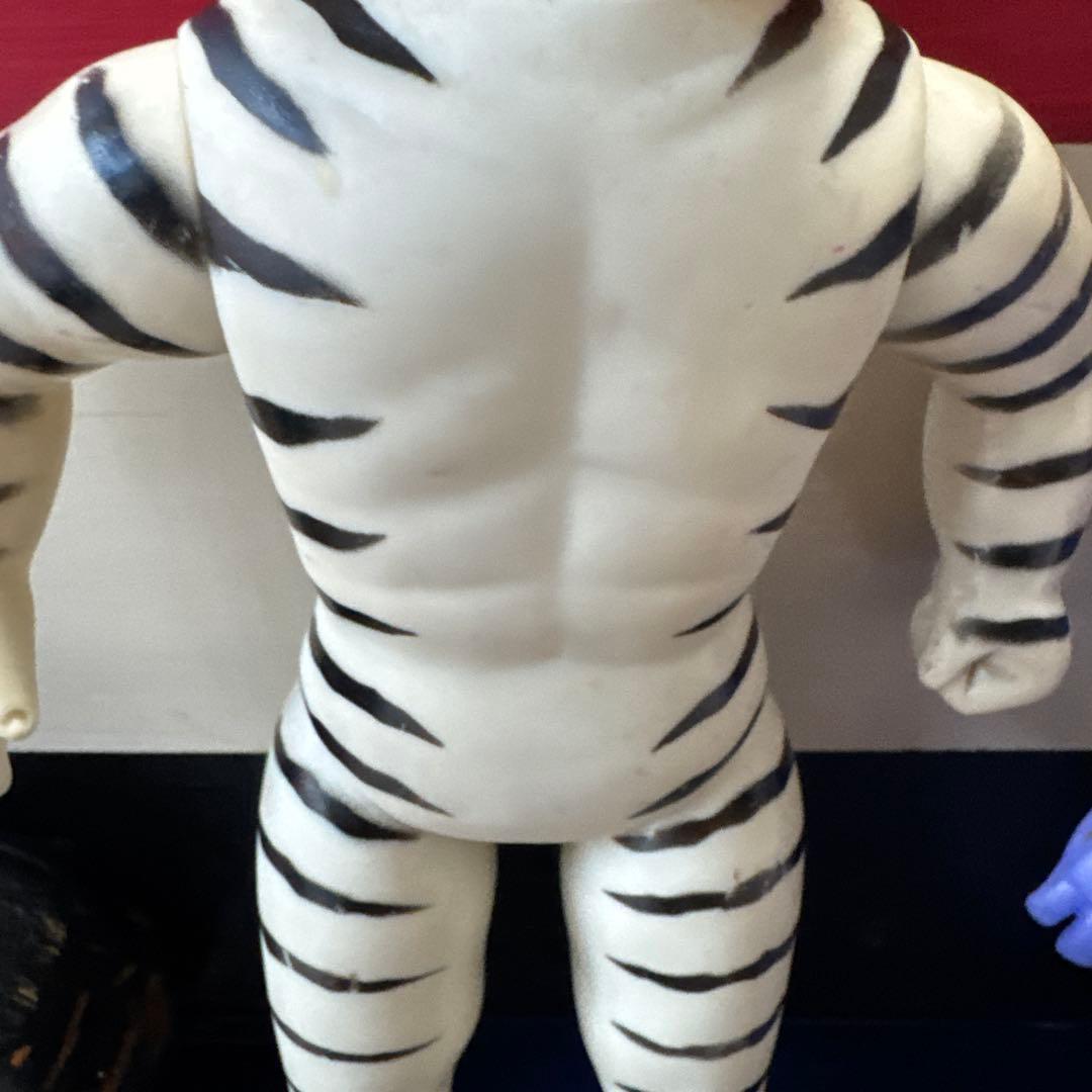 中嶋製作所 タイガーマスク グレートゼブラ ザ・デビルスパイダー ソフビ