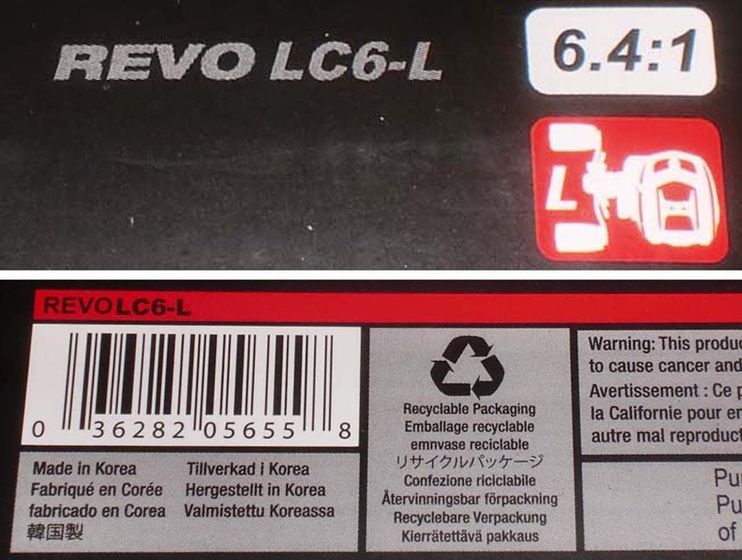 アブガルシア　レボ　エルシーシックス－Ｌ（Revo　LC6-L）《左巻き》　新品