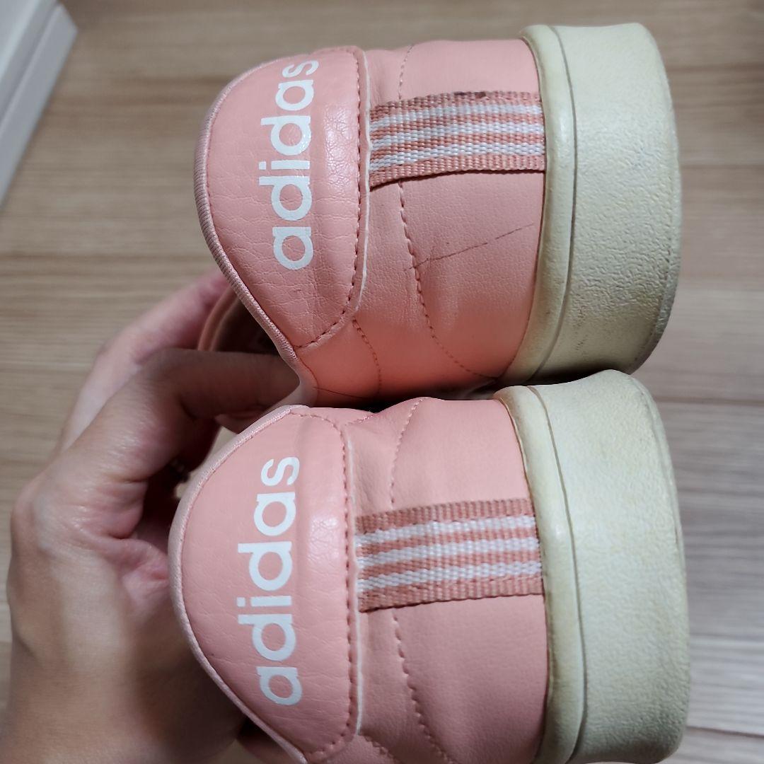 adidas アディダス スニーカー 23 サーモンピンク レディース - メルカリ