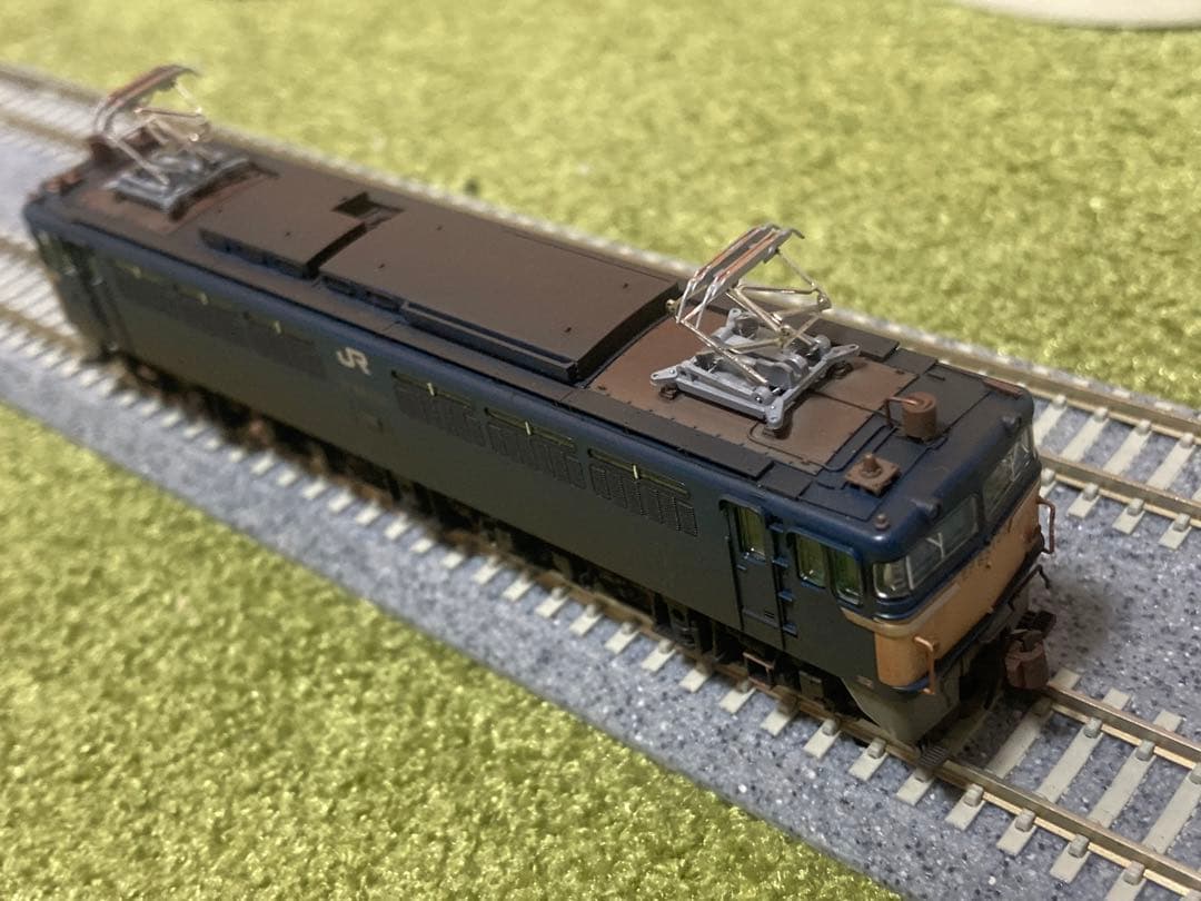 TOMIX EF65 100号機　ウェザリング等加工品