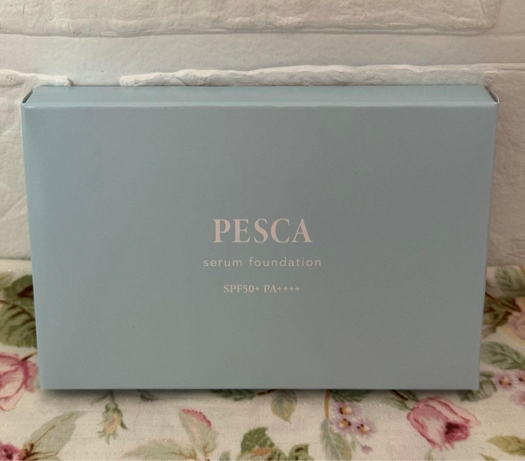 PESCA ペスカ 薬用セラムファンデーション 本体（限定パッケージ