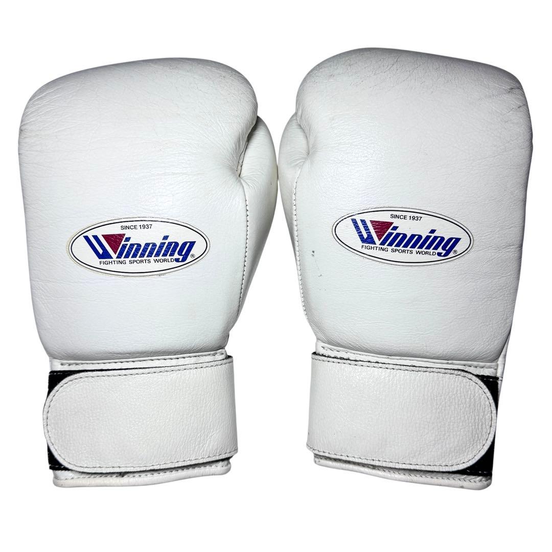 winning ボクシンググローブ 8オンス マジックテープ式 ホワイト 日本製 楽天市場】【即納 送料込み】ウイニング ボクシング グローブ