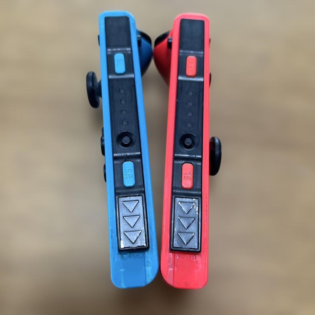Switch ジョイコン コントローラー 赤 青 ジャンク - メルカリ