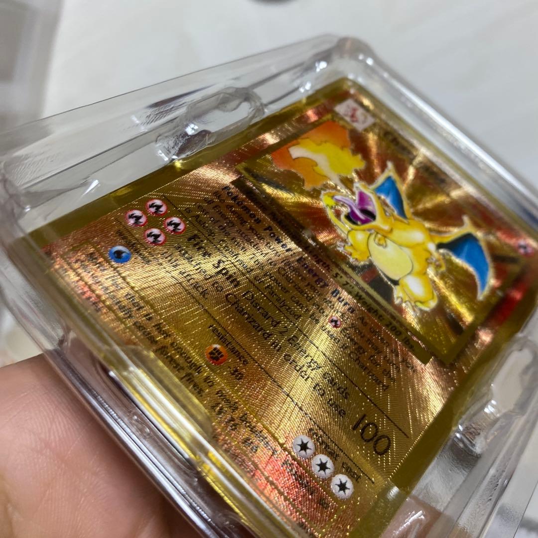 極美品25th メタル　リザードン ピカチュウ ゴールドカードセット