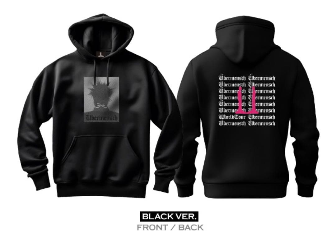 G-DRAGON Übermenschフーディ