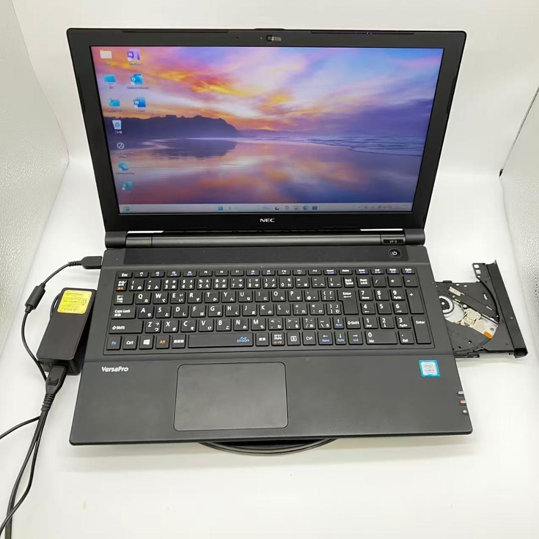 コスパ NEC 15.6型 i3-7020U Office 8×256GB ① HP Business Laptop 15.6