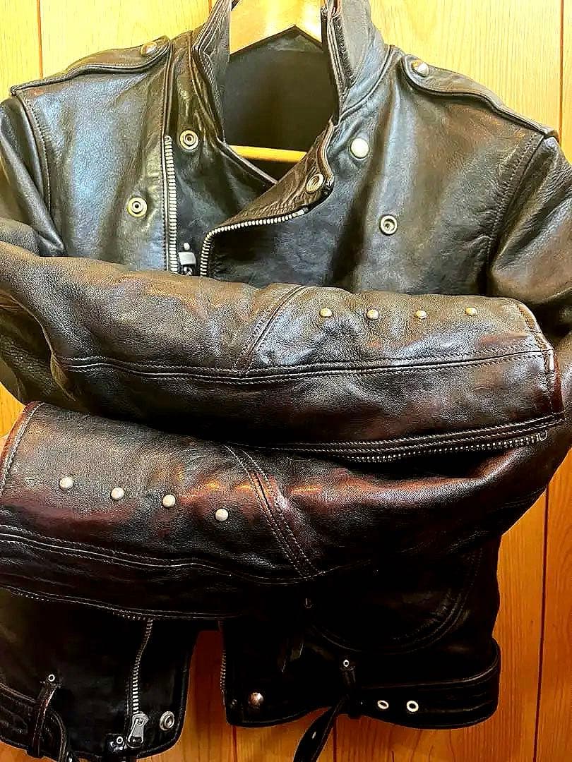 ブートレガーズ極少(フリーホイーラーズ)LA BREAレザー 36ライダース