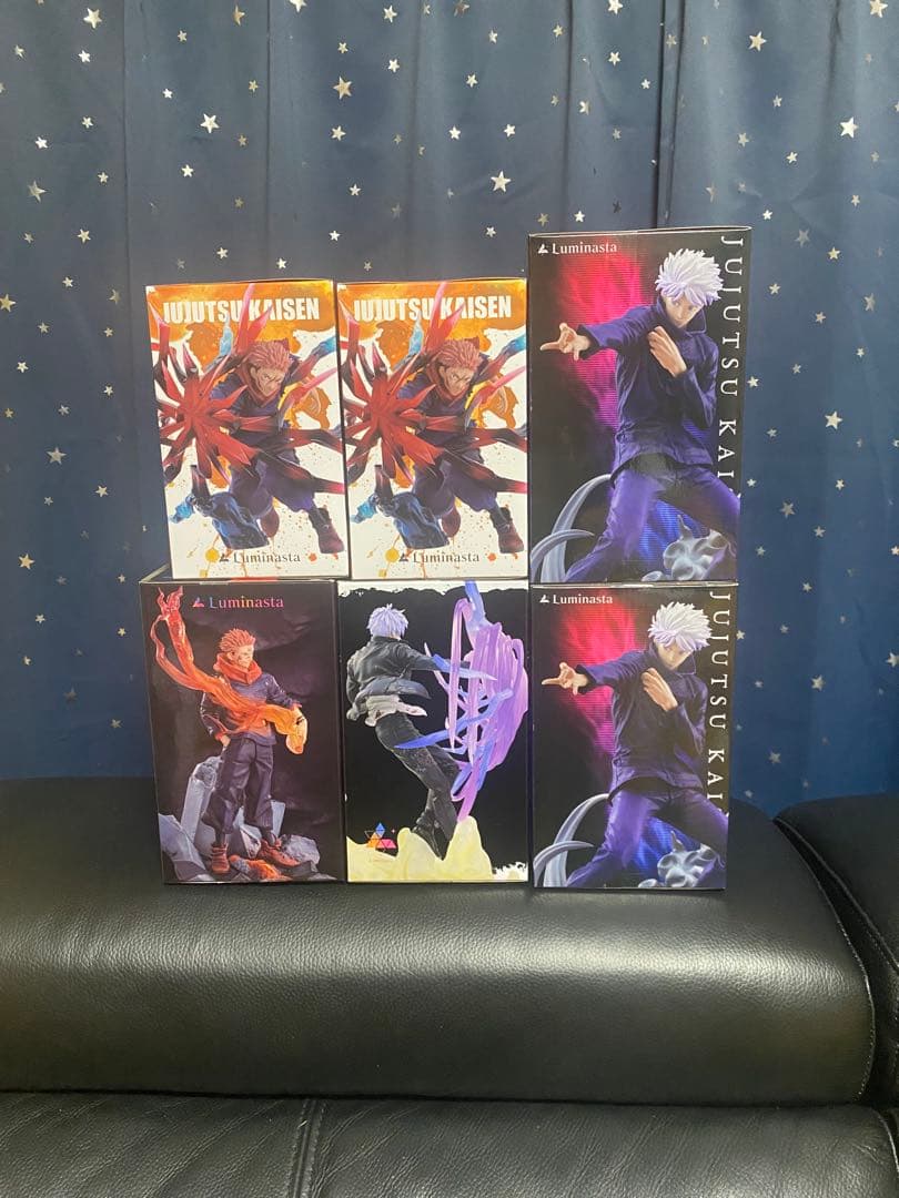 呪術廻戦　Luminasta 五条悟　虎杖悠仁　宿儺　ルミナスタ　６体セット