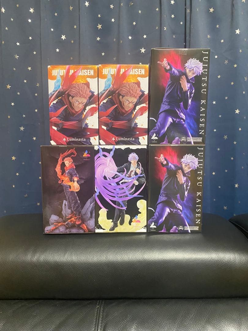 呪術廻戦　Luminasta 五条悟　虎杖悠仁　宿儺　ルミナスタ　６体セット