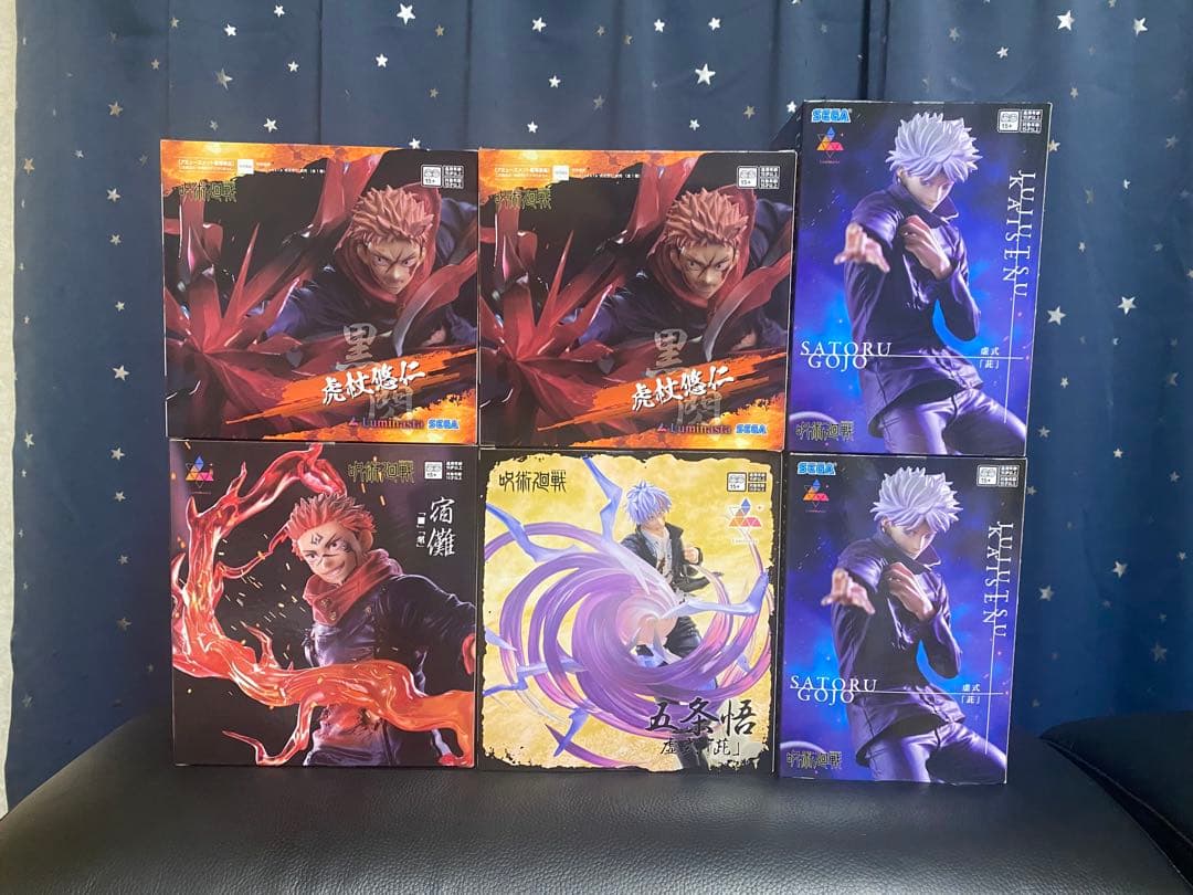 呪術廻戦　Luminasta 五条悟　虎杖悠仁　宿儺　ルミナスタ　６体セット