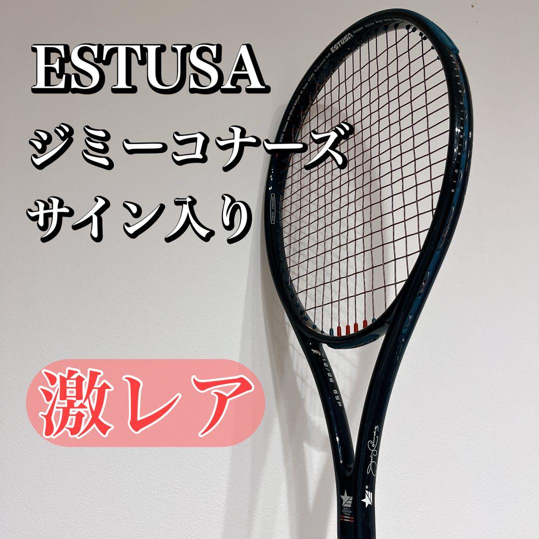 【希少】ジミーコナーズ　ESTUSA Aeromax EPT テニスラケット その他ブランド(ソノタブランド) / テニスラケット/硬式ラケット