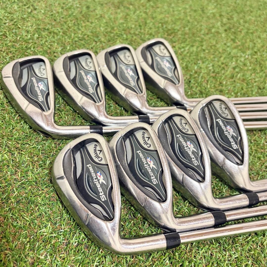 レフティ｜キャロウェイ スチールヘッド XR アイアンセット 8本 左