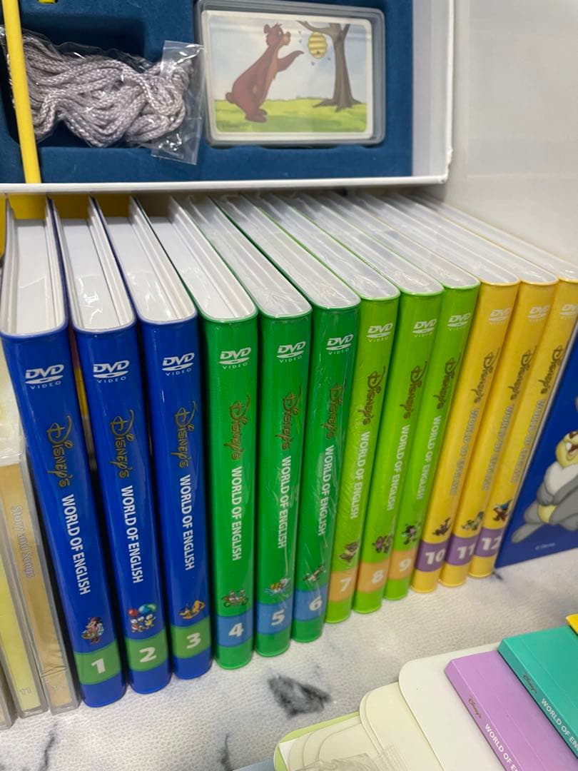 DWE ディズニー英語システム メインプログラムフルセット 新子役 518