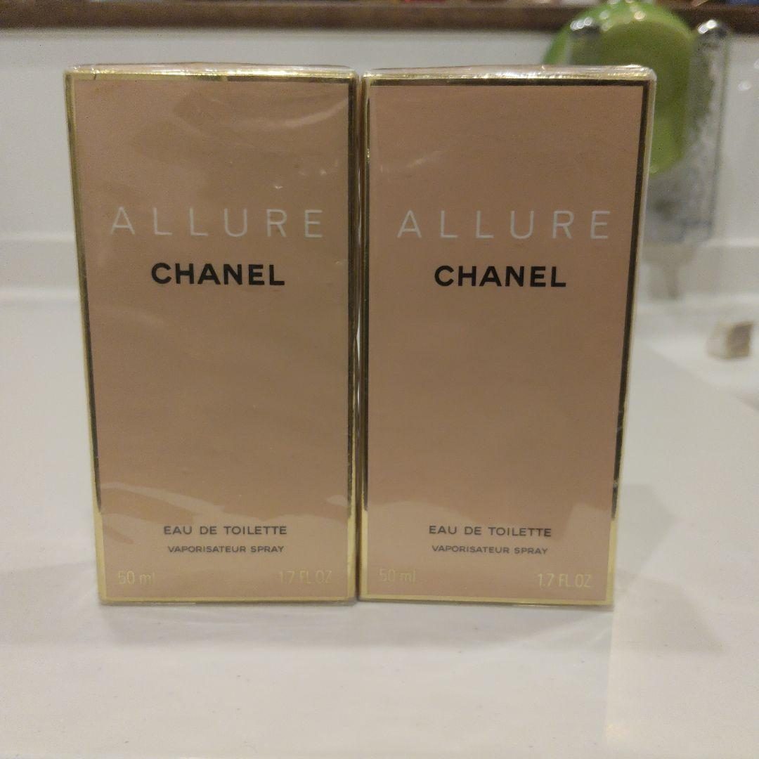 新品未開封CHANEL アリュールEau de Toilette 50ml 2本 並行輸入品】シャネル アリュールオムスポーツ オードトワレ 50mL