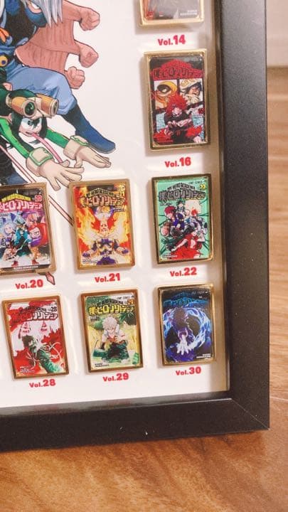 僕のヒーローアカデミア』額装ピンズセット - メルカリ