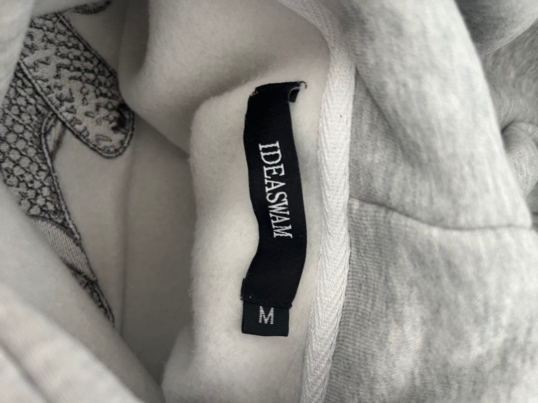 IDEASWAM グレー パーカー - メルカリ