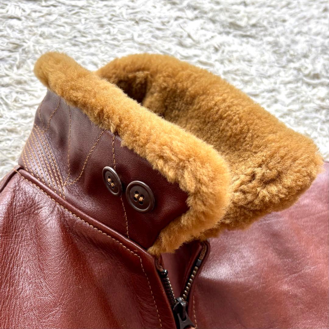 THE FEW G-1 AN6552 フライトジャケット ラセットブラウン 36 - メルカリ