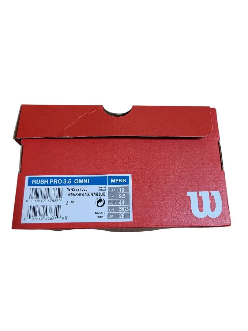 Wilsonラッシュプロ3.5 28.0cm オムニコート用