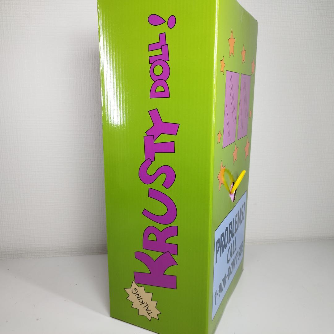 シンプソンズ トーキングドール 新品 KRUSTY クラスティ JAK IZ6Z