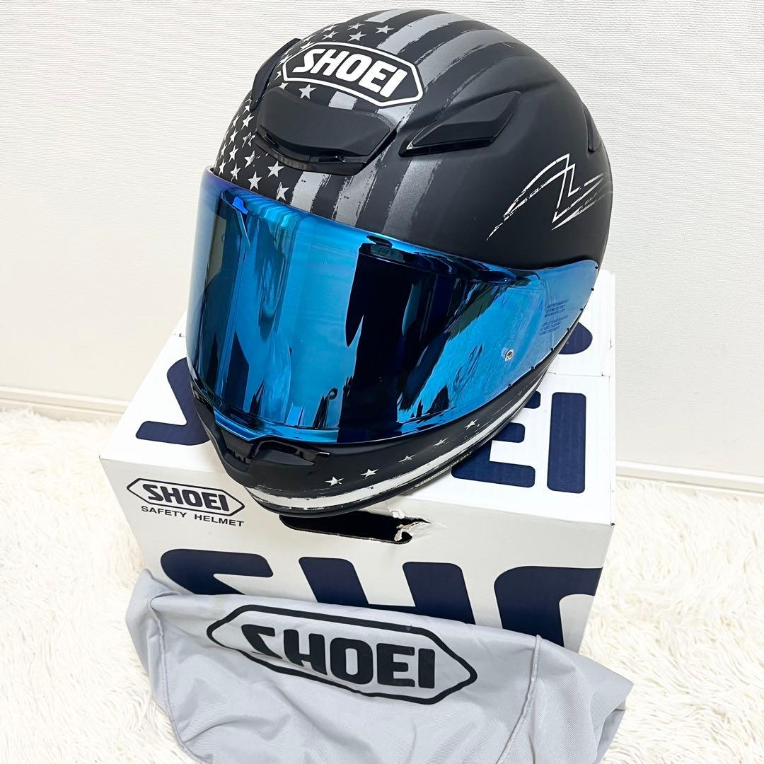 美品✨SHOEI ヘルメット フルフェイス DEDICATED2 星条旗 L - メルカリ