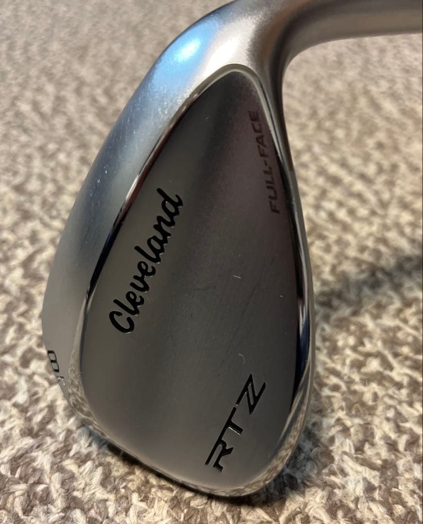 美品】クリーブランドRTZ ウェッジ 58° ADAPT FULLFACE - メルカリ