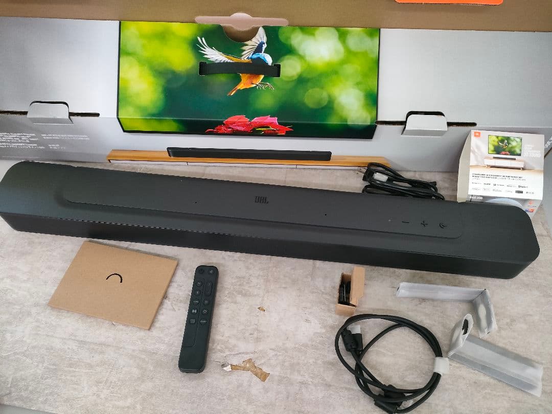 ●8/0114m03 JBL BAR300 サウンドバー ブラック サウンドバー ブラック JBLBAR300PROBLKJN [DolbyAtmos対応 /フロント