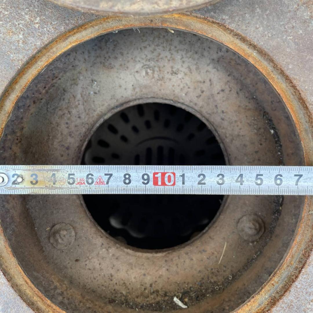 CENTER センターストーブ レトロストーブ 石炭 薪 時代物XZ3335T