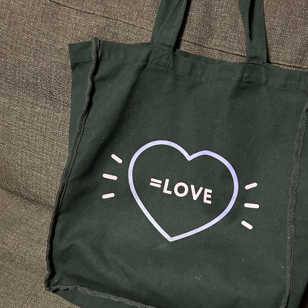 LOVE イコラブ スクエアトートバッグ - メルカリ