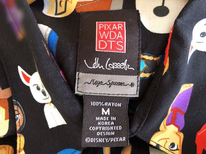 D23 EXPO ディズニー アロハ シャツ M レインスプーナー ランド シー