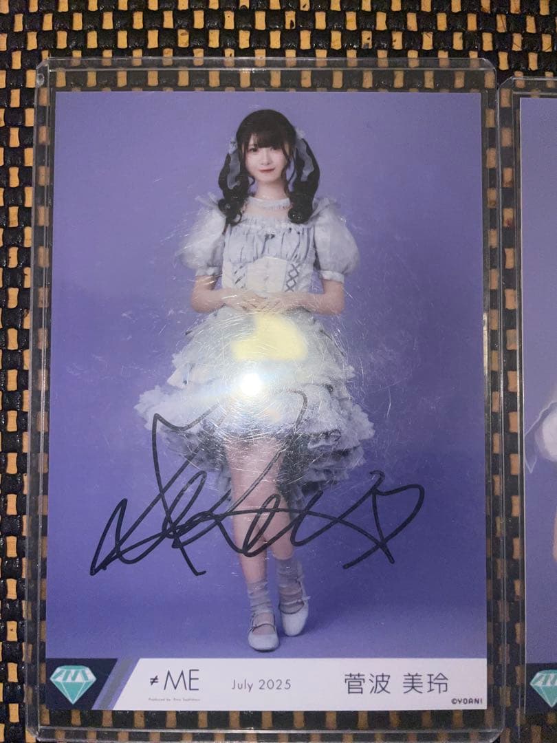 F*Y様 菅波美玲　モブノデレラ　直筆コンプ