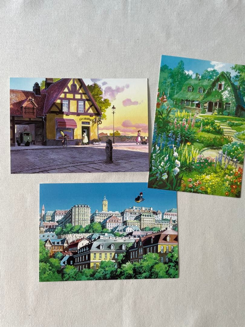 三鷹の森ジブリ美術館 魔女の宅急便 ポストカード 3枚 - メルカリ