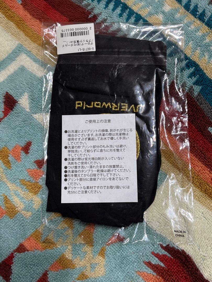 UVERworld グローブ　初代ゴールド/ブラック復活ver