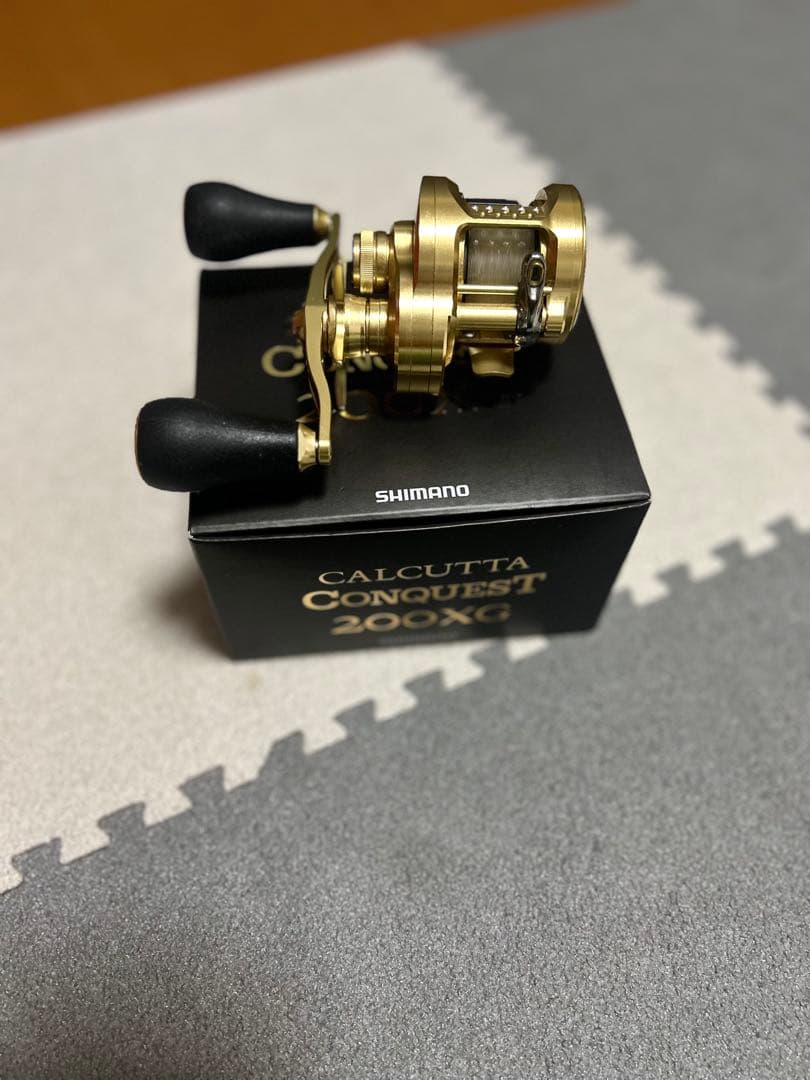 シマノカルカッタコンクエスト200XG ＋DRTバリアルハンドル - メルカリ