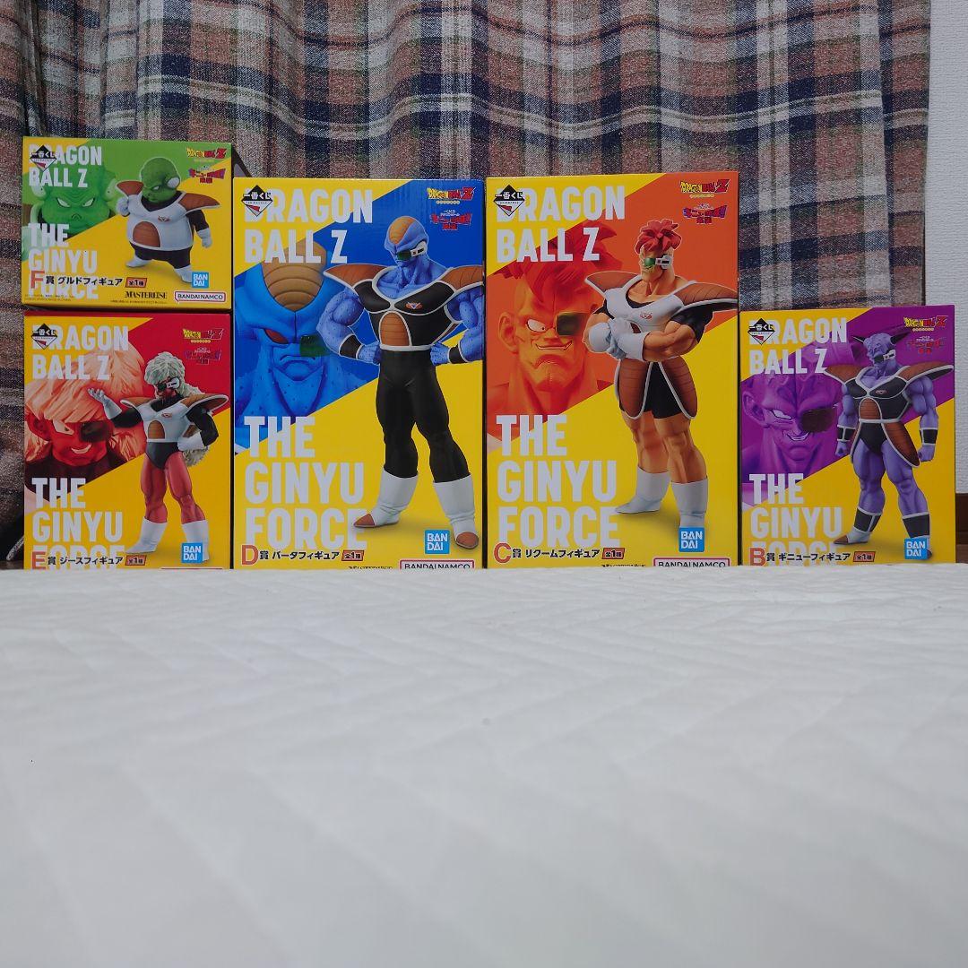 ギニュー特戦隊 一番くじ フィギュアセット - メルカリ