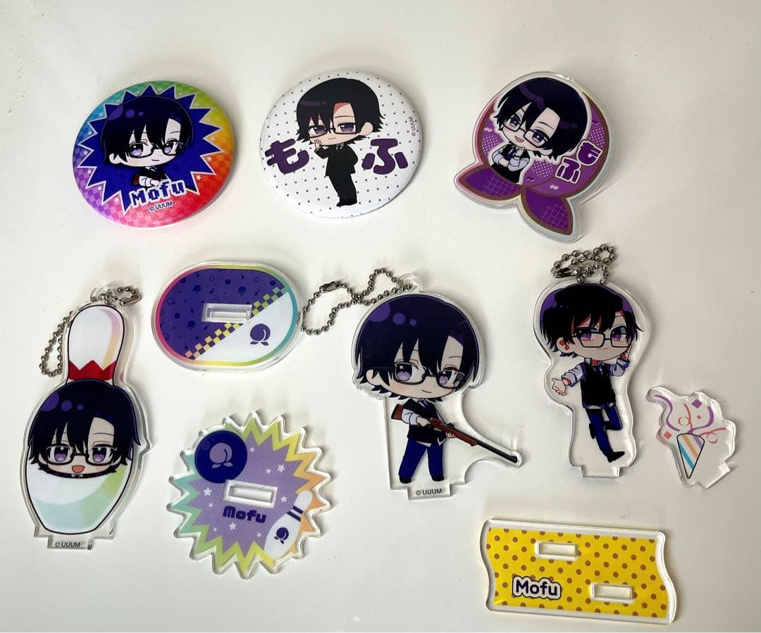 カラフルピーチ カラピチ もふくん バッジ 缶バッジ アクスタ