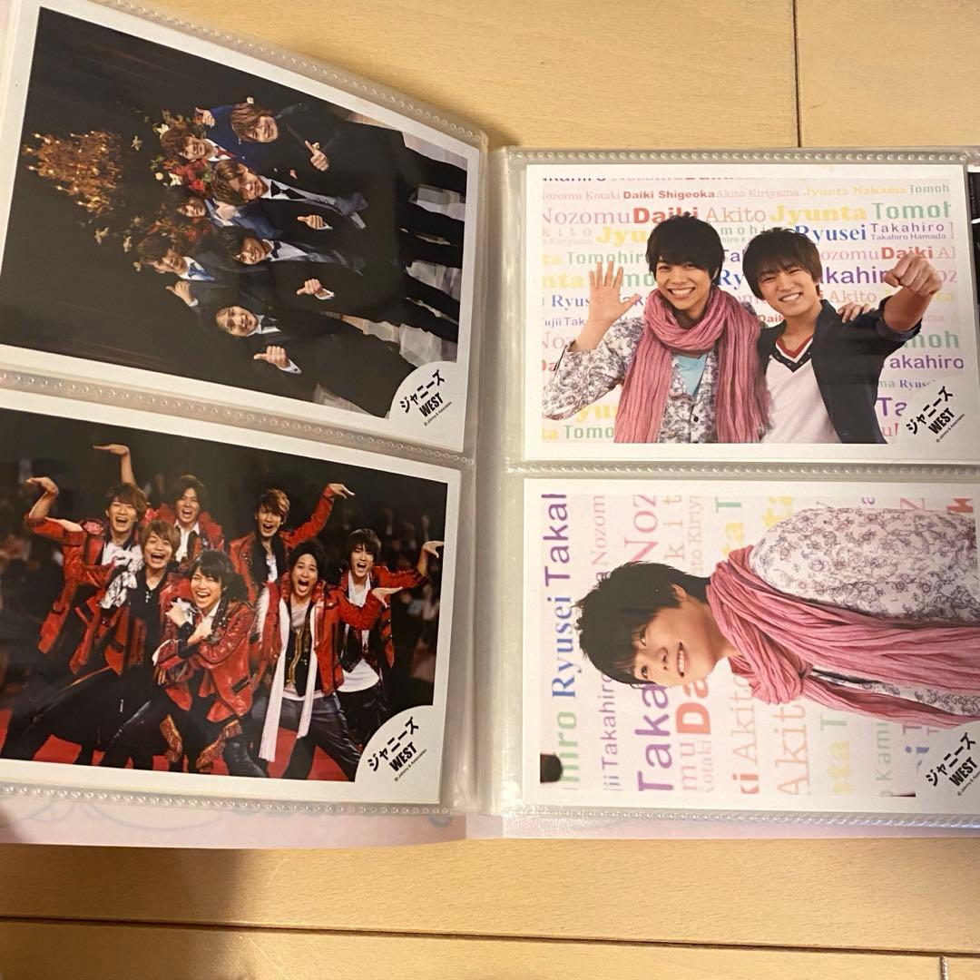 ジャニーズ WEST.の公式写真 72枚ほど 収納ケース付き - メルカリ