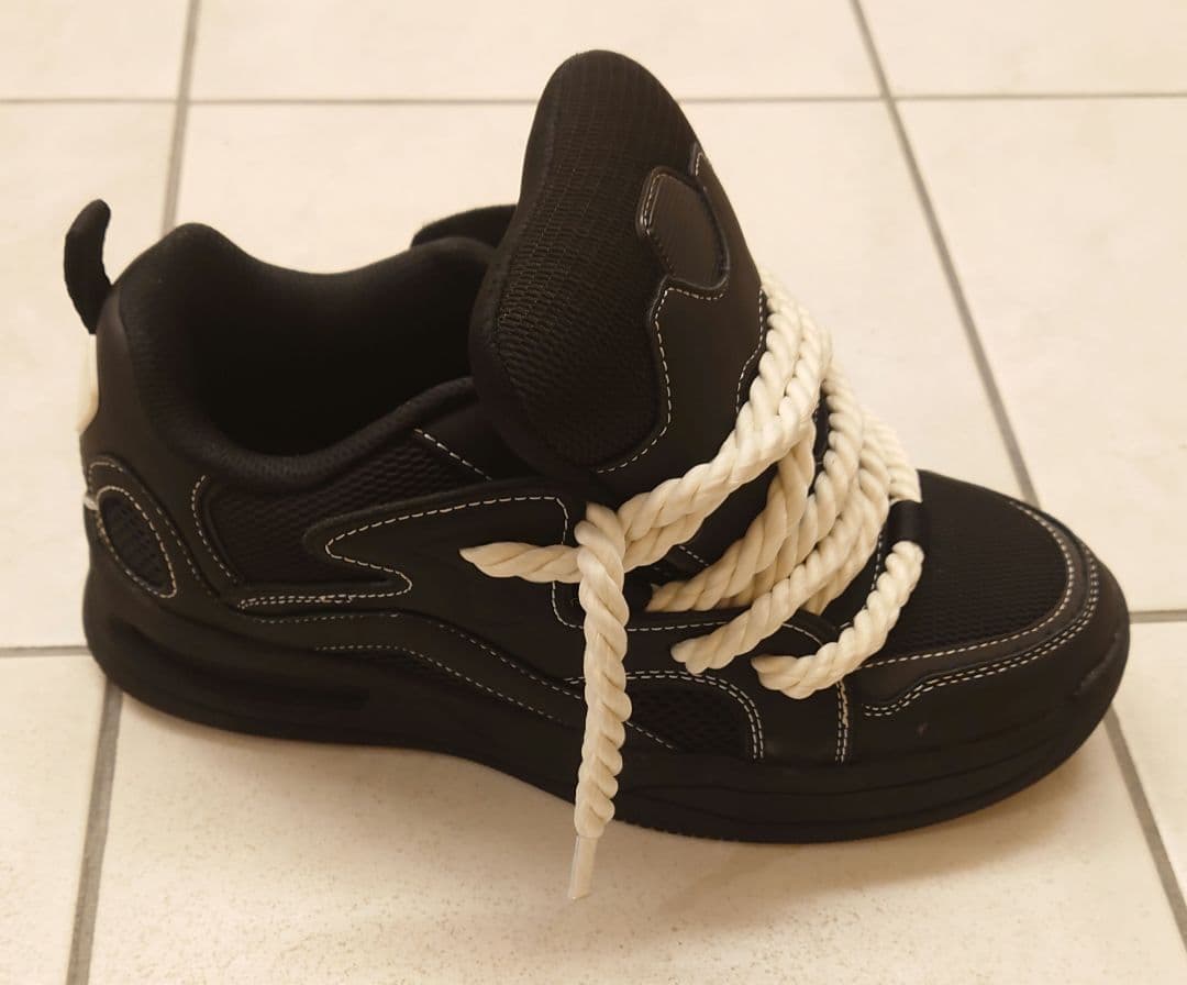 ZARA ロープディテール スケーター スニーカー 27cm - メルカリ