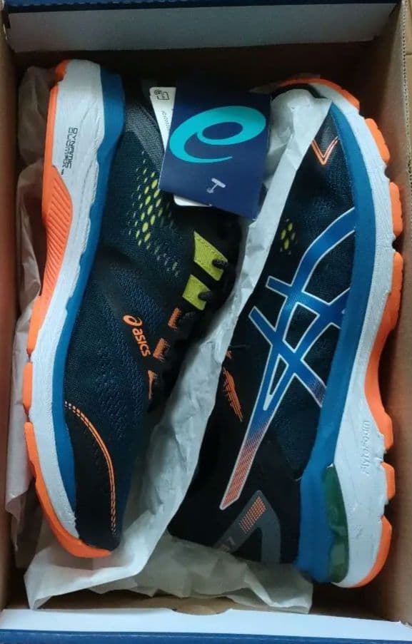 ASICS GEL-EXCITE 8 ネイビー/オレンジ　26.5cm