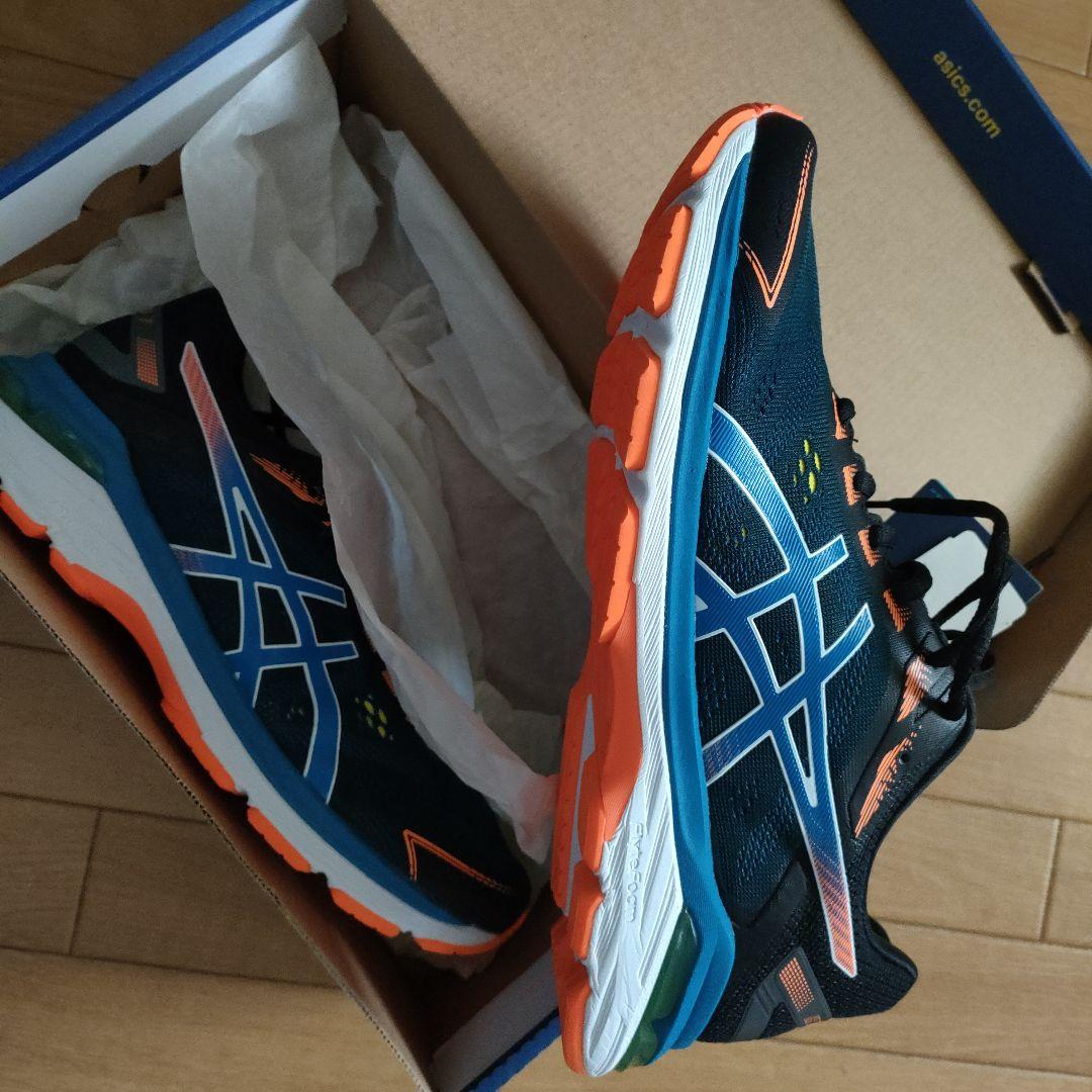 ASICS GEL-EXCITE 8 ネイビー/オレンジ　26.5cm