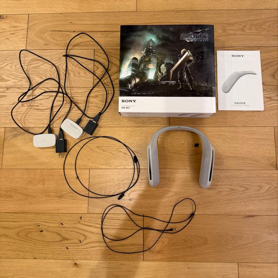 SRS-WS1 ウェアラブルネックスピーカー FF7 REMAKE モデル - メルカリ