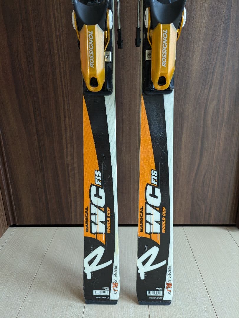 ROSSIGNOL ロシニョール RADICAL WC FIS 176cm Rossignol Radical WC FIS 186 cm Skis Rossignol Adjustable
