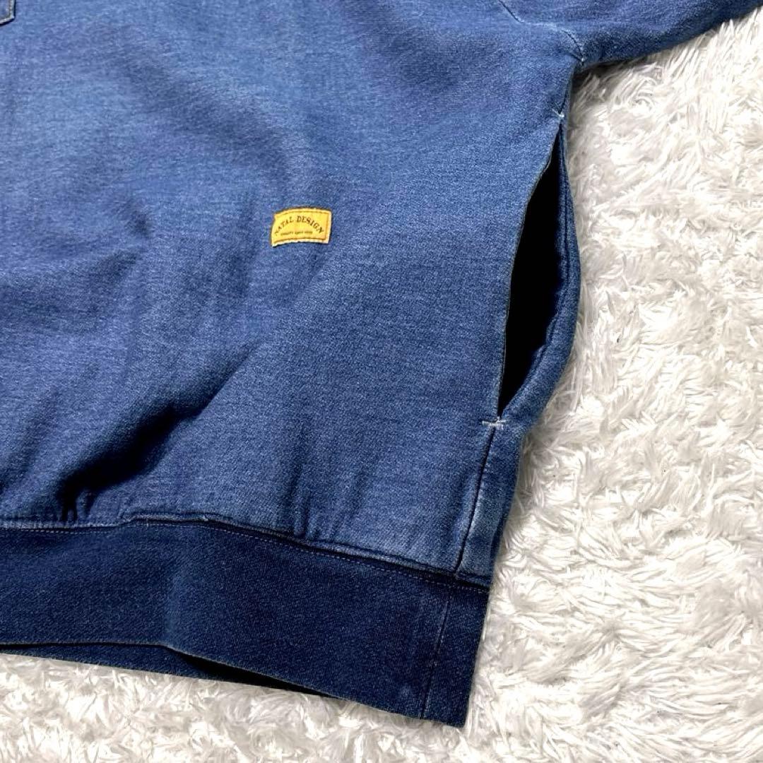 完売品✨ ネイタルデザイン DENIM SWEAT POLO B.I.G M - メルカリ