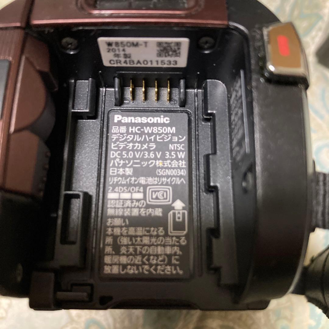 Panasonic HC-W850M 本体のみ＋HDC-TM300 - メルカリ