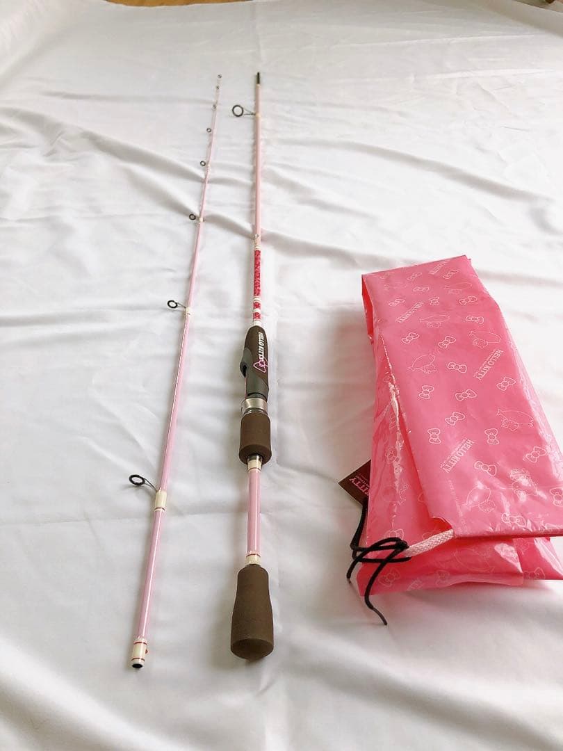 A.希少 エムオン ハローキティ エギングロッド 2本セット - メルカリ