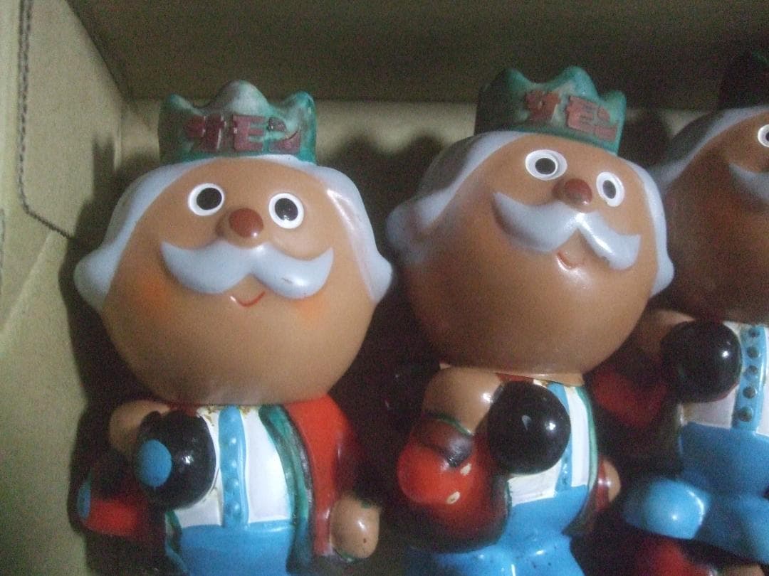 昭和レトロ★サモン王子のソフビ★５個セット