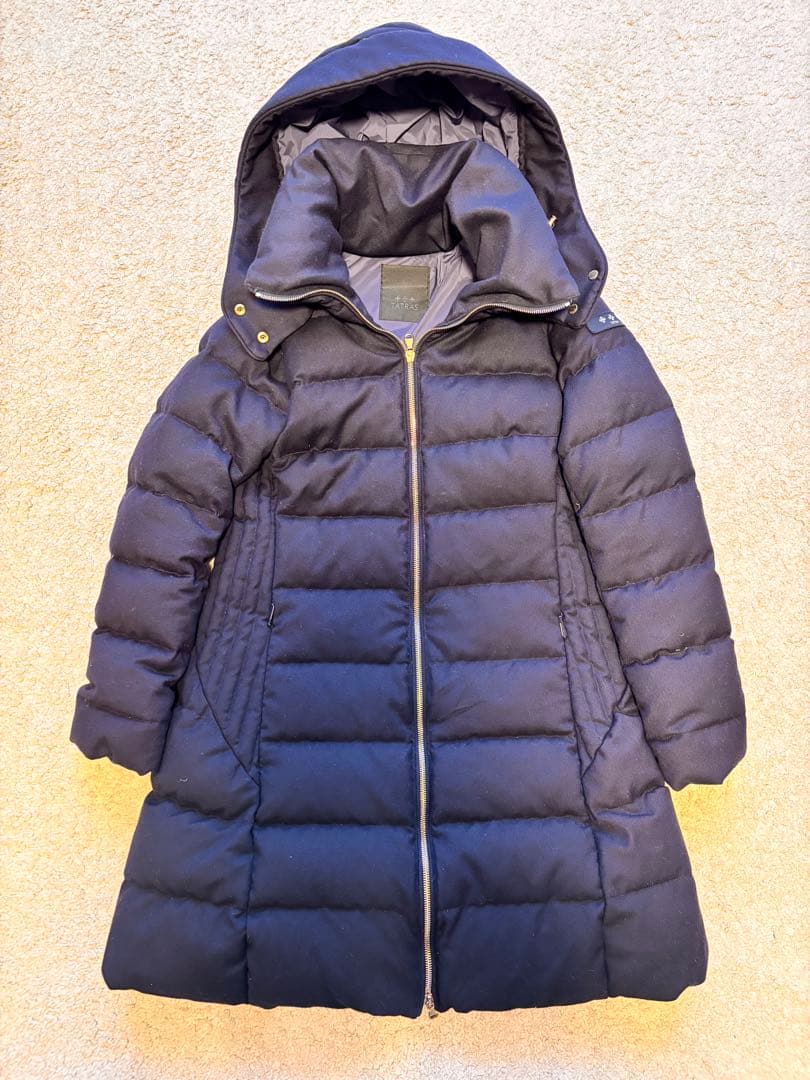 極美品　タトラス ダウンコート ポリテアマ トゥモローランド別注 紺 M FREAK'S STORE（フリークスストア） ダウンコート ダウンジャケット